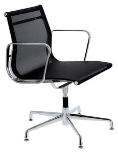 Židle kancelářská CH1108 černá síťovina chrom inspirovaná EA108