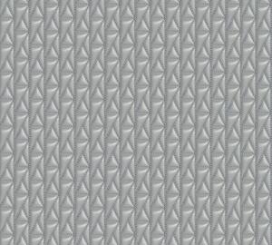 A.S. Création | Vliesová tapeta na zeď Karl Lagerfeld 37844-3 | 0,53 x 10,05 m | bílá, šedá