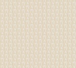 A.S. Création | Vliesová tapeta na zeď Karl Lagerfeld 37844-1 | 0,53 x 10,05 m | béžová, krémová