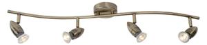 Lucide 13955/20/03 - LED bodové svítidlo CARO-LED 4xGU10/5W/230V bronz LC1183