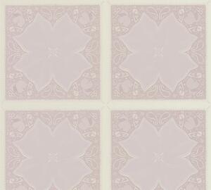 A.S. Création | Vliesová tapeta na zeď Karl Lagerfeld 37845-4 | 0,53 x 10,05 m | bílá, růžová