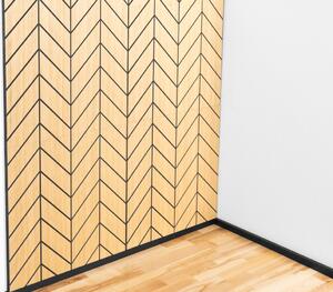 Woodele Giwa obkladový panel 60 x 60 cm Dub dýha ks / 0,36 m2