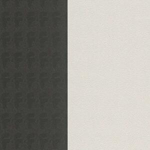 A.S. Création | Vliesová tapeta na zeď Karl Lagerfeld 37848-2 | 0,53 x 10,05 m | bílá, černá, krémová, růžová