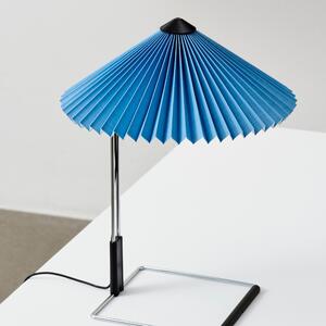 HAY Stolní lampa Matin 300, Mirror Base, Placid Blue