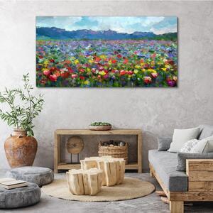 Obraz na plátně Obraz na plátně Moderní přírodní květiny
