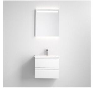 Koupelnová skříňka s umyvadlem VEDO + LED zrcadlo LED/10W/230V IP44 bílá