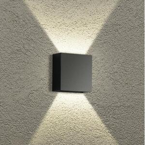 Brilagi - LED Venkovní nástěnné svítidlo DOUBLERAY LED/4W/230V černá IP65