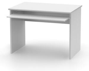 Psací stůl, bílá, JOHAN 2 NEW 02