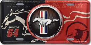 Americká SPZ Ford Mustang Bullseye since 1964