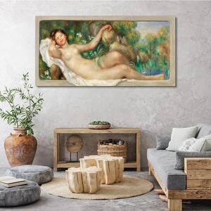 Obraz na plátně Obraz na plátně Moderní ležící nahý