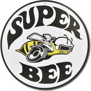 Plechová cedule Dodge Super Bee White 30 cm