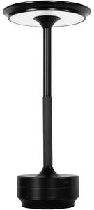 Toolight Toolight, bezdrátová USB dotyková noční lampa APP1371-T, černá matná, OSW-08635