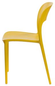 Židle Flexi žlutá