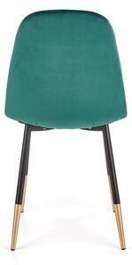 Jídelní židle SCK-379 tmavě zelená
