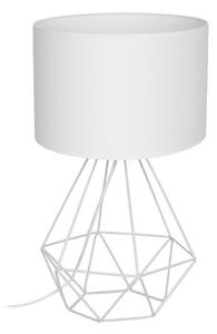 Milagro Stolní lampa BASKET 1xE27/60W/230V bílá DE7193