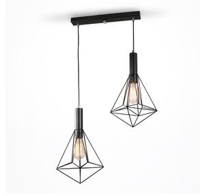 Light4home Lustr na lanku DIAMOND 2xE27/60W/230V LH0284
