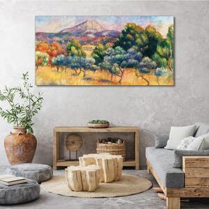 Obraz na plátně Obraz na plátně Lesní horská krajina