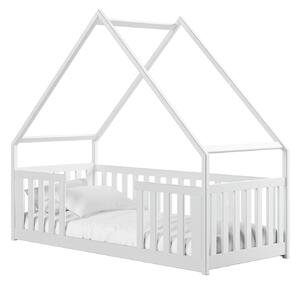 Legno Dětská postel ve tvaru domku Beata bílá Rozměr (cm): 80x180