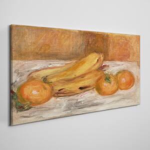 Oranžové ovoce banány Oranžové ovoce banány Obraz na plátně