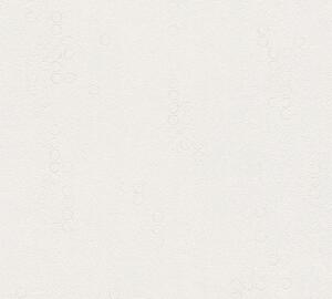 A.S. Création | Vliesová tapeta na zeď Attractive 37763-2 | 0,53 x 10,05 m | bílá, krémová