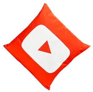 Povlak na polštář červená - Youtube