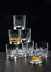 Crystalex sklenice na whisky Barline matný brus 280 ml 4KS