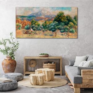 Obraz na plátně Obraz na plátně Lesní horská krajina