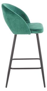 Barová židle SCH-96 tmavě zelená