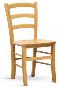 Dřevěná jídelní židle bez područek Stima PAYSANE MASIV – buk, nosnost 155 kg