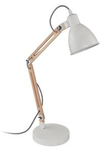 Eglo 96957 - Stolní lampa TORONA 1 1xE14/28W/230V bílá EG96957