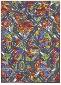 BrenoKusový koberec BIG CITY 97, Vícebarevné, 140 x 200 cm