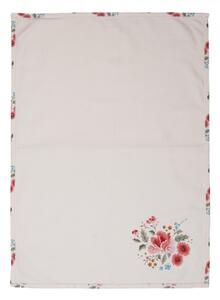 Bavlněná utěrka s květy Little Rose Collection – 50x70 cm