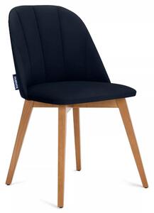 Konsimo Sp. z o.o. Sp. k. Jídelní židle RIFO 86x48 cm tmavě modrá/buk KO0089