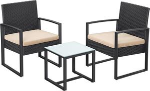 SADA NA BALKON 3dílné, Modante - Online Only zahradní nábytek, Online Only