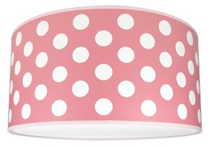 LAMPDAR Dětské stropní svítidlo DOTS PINK 2xE27/60W/230V růžová SA0657