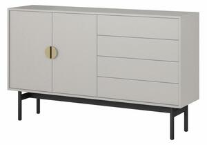 HezkýNábytek.cz Skříňka Stellia S5 (sivobéžová). 1100448