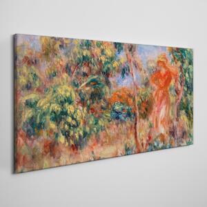 Obraz na plátně Obraz na plátně Abstrakce ženského lesa