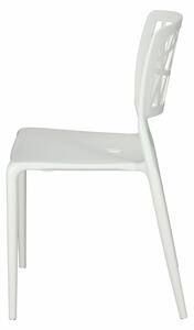 Židle Bush bílá inspirovaná Viento Chair