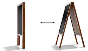 Allboards Reklamní áčko s křídovou tabulí 118x61 cm, PK96
