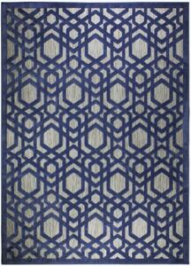 Hans Home | Kusový koberec Piatto Oro Blue – na ven i na doma - 200x290