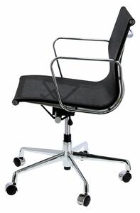 Kancelářská židle CH inspirované EA117 síťka černá, chrom