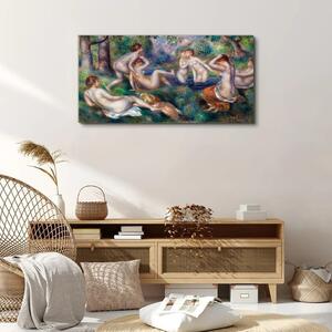 Obraz na plátně Obraz na plátně Dámská lesní řeka