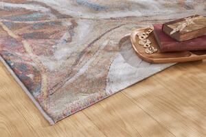 Moderní kusový koberec Ragolle Argentum 63529 7270 Abstraktní béžový hnědý Rozměr: 160x230 cm