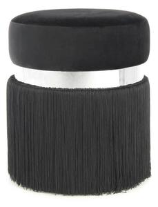 TABURET, kov, plast, textil, 38/45/38 cm MID.YOU - Taburety, Online Only