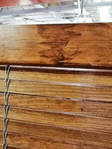 Vingo Dřevěná roleta - barva třešeň 120x248 cm s kazem