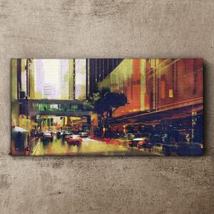 Obraz na plátně Obraz na plátně Budovy městských vozů