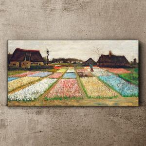 Obraz na plátně Obraz na plátně Louka květiny van gogh