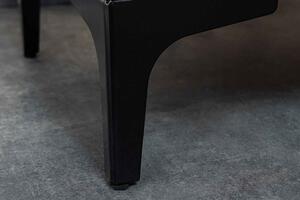 Designový noční stolek Bailey petrolejový samet - II. třída