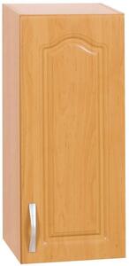 KONDELA Horní skříňka, olše, pravá, LORA MDF NEW KLASIK W40 / 735