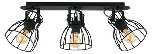 Bodové svítidlo ALANO BLACK 3xE27/60W/230V